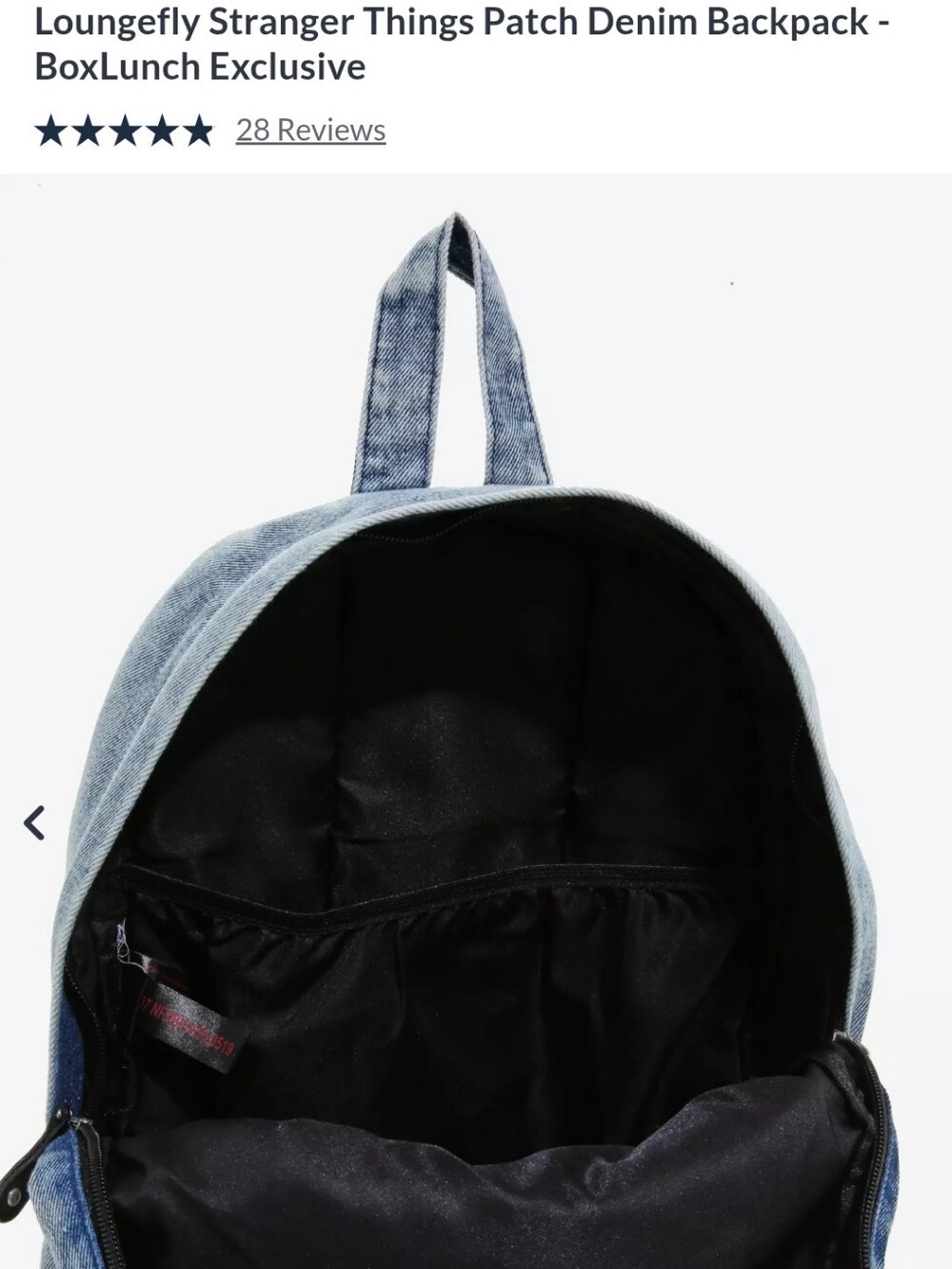 Stranger Things Backpack - Picture 3 of 8